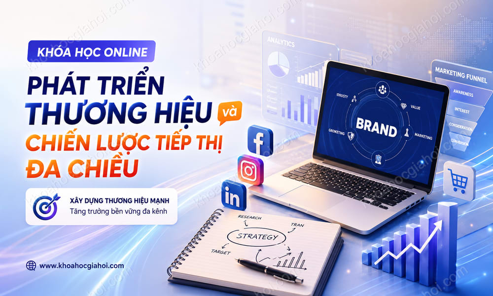 Khóa Học Phát Triển Thương Hiệu Và Chiến Lược Tiếp Thị Đa Chiều