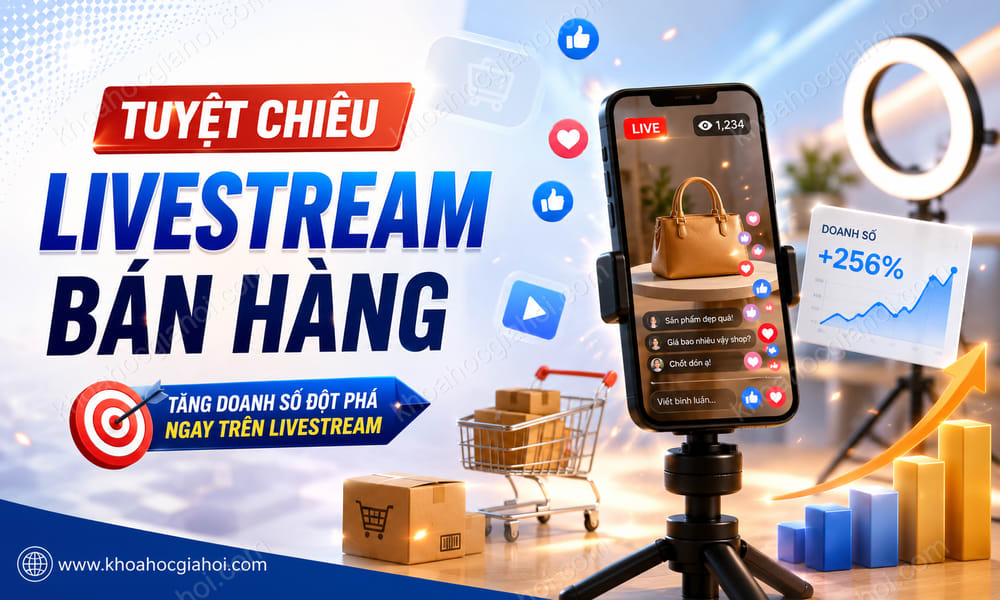Khóa Học Tuyệt Chiêu Livestream Bán Hàng