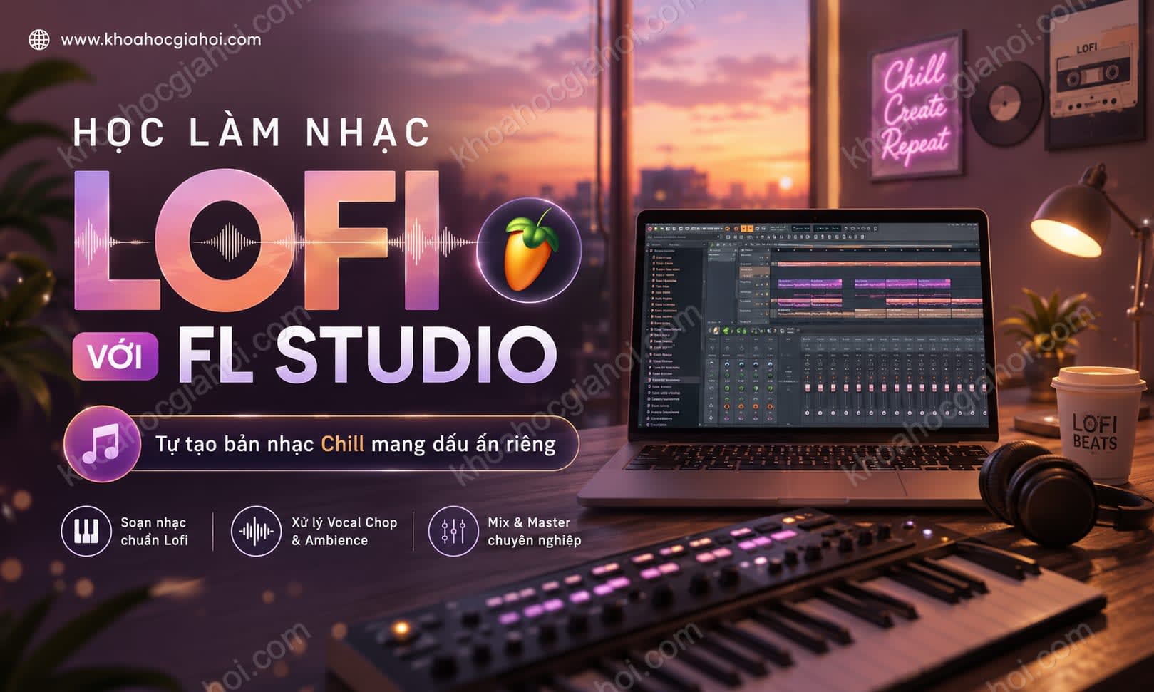 Học Làm Nhạc Lofi Với FL Studio Học Làm Nhạc Lofi Với FL Studio