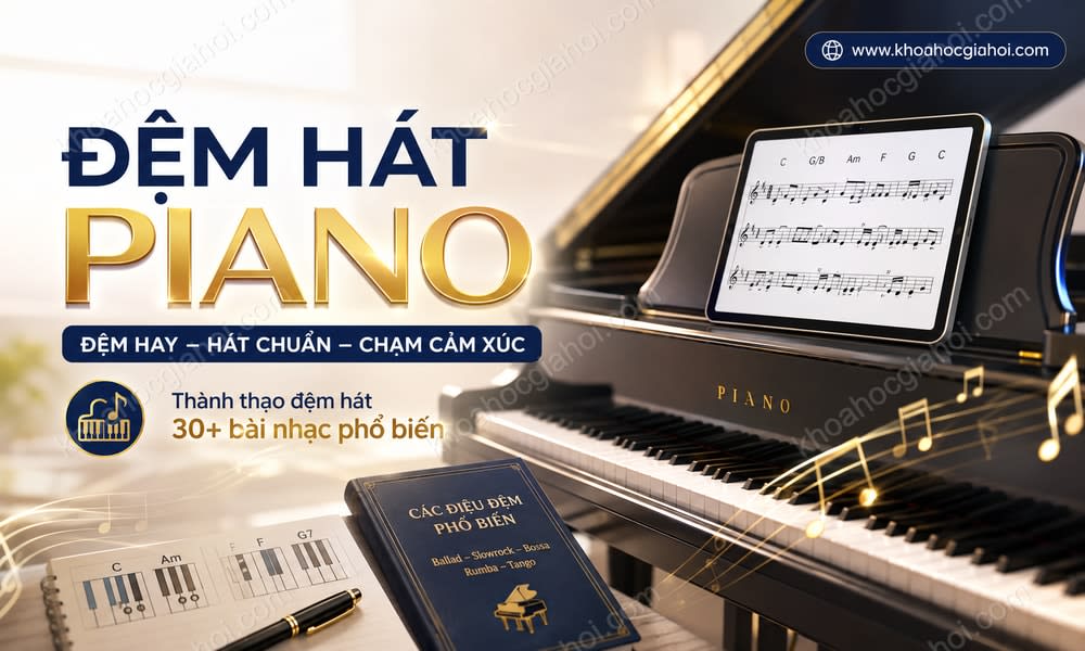 Khoá Học Đệm Hát Piano