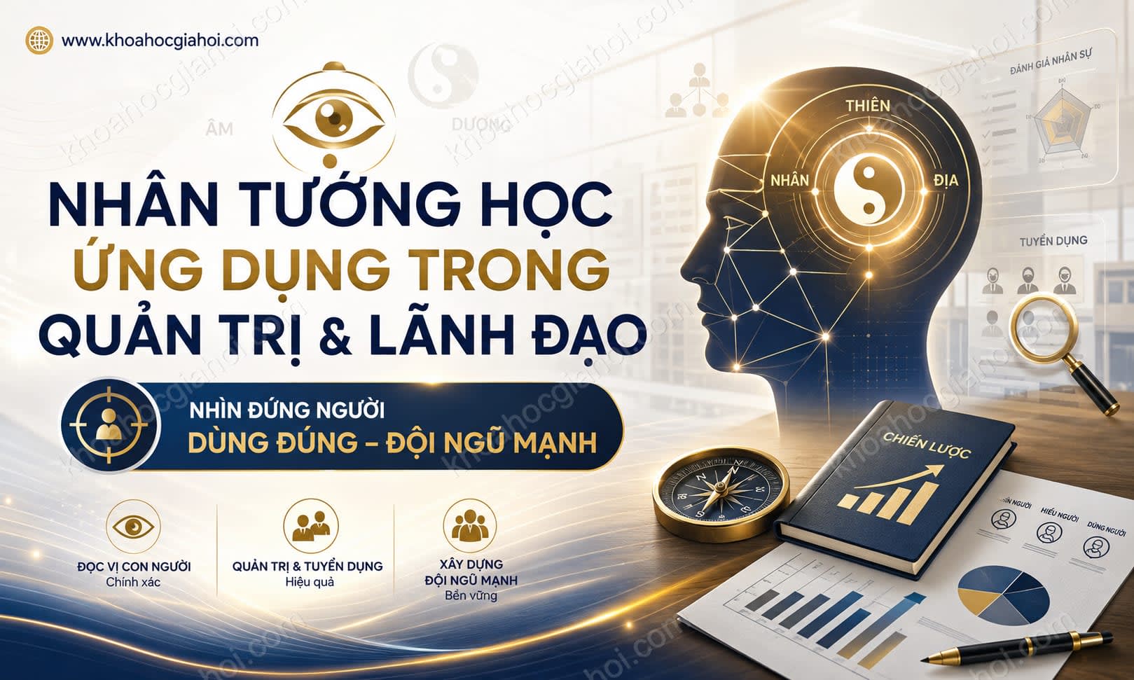 Khóa Học Nhân Tướng Học Ứng Dụng Trong Quản Trị Và Lãnh Đạo