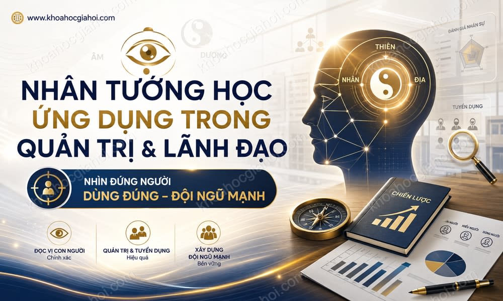 Khóa Học Nhân Tướng Học Ứng Dụng Trong Quản Trị Và Lãnh Đạo