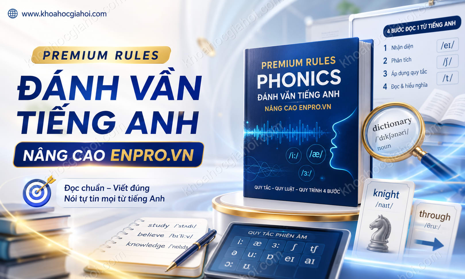 Khóa Học Premium Rules Đánh Vần Tiếng Anh Nâng Cao Enpro.vn