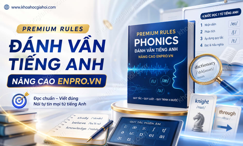 Khóa Học Premium Rules Đánh Vần Tiếng Anh Nâng Cao Enpro.vn