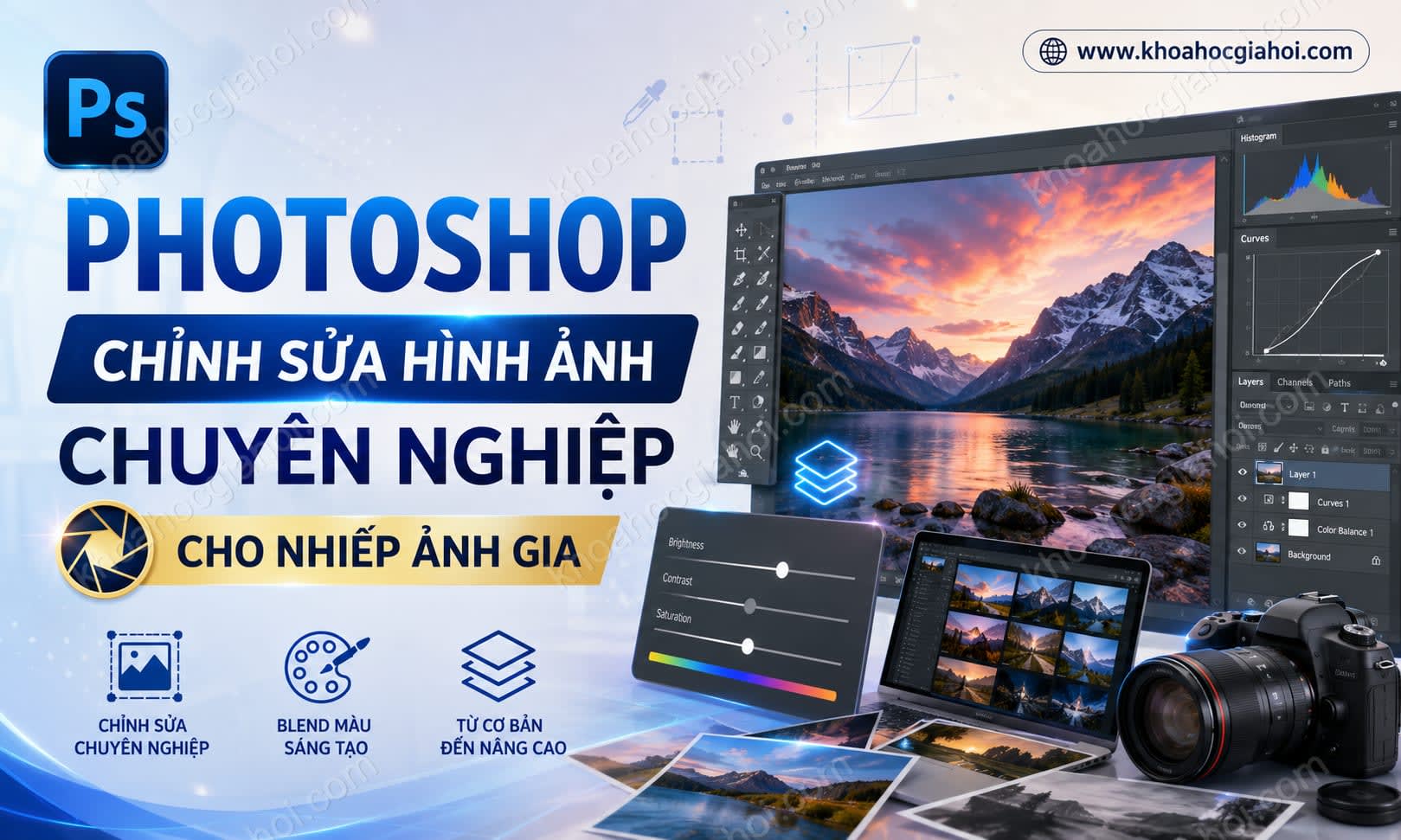 Khóa Học Photoshop Chỉnh Sửa Hình Ảnh Chuyên Nghiệp Cho Nhiếp Ảnh Gia