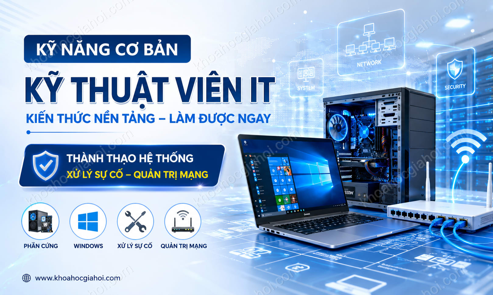 Khóa Học Kỹ Năng Cơ Bản Để Trở Thành Kỹ Thuật Viên IT – Ngàn Doanh Nghiệp Cần Khóa Học Kỹ Năng Cơ Bản Để Trở Thành Kỹ Thuật Viên IT – Ngàn Doanh Nghiệp Cần