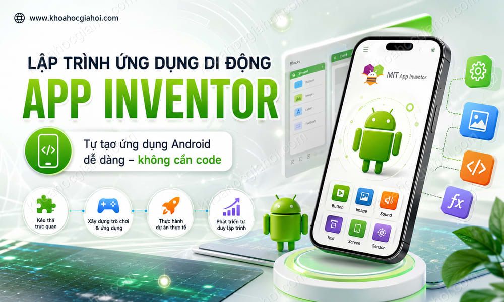 Khóa Học Lập Trình Ứng Dụng Di Động App Inventor