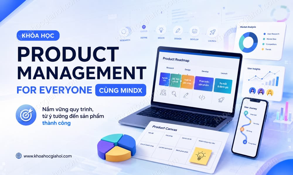 Khóa Học Product Management For Everyone Cùng MindX