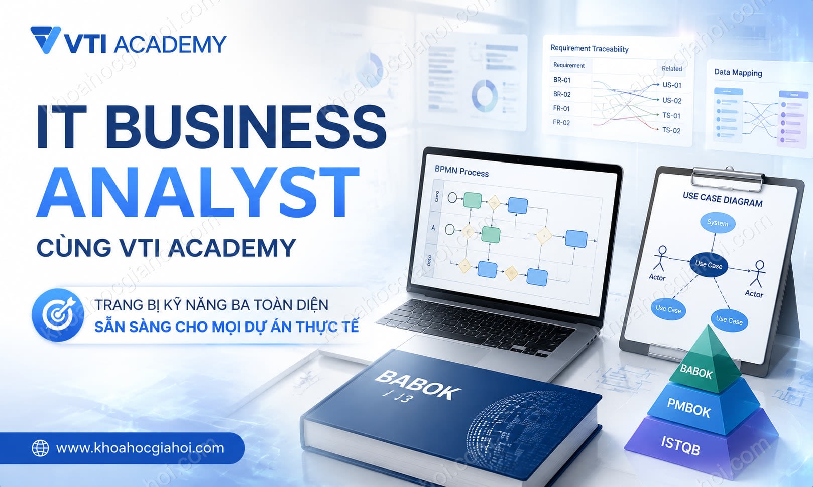 Khóa Học IT Business Analyst Cùng VTI Academy Khóa Học IT Business Analyst Cùng VTI Academy