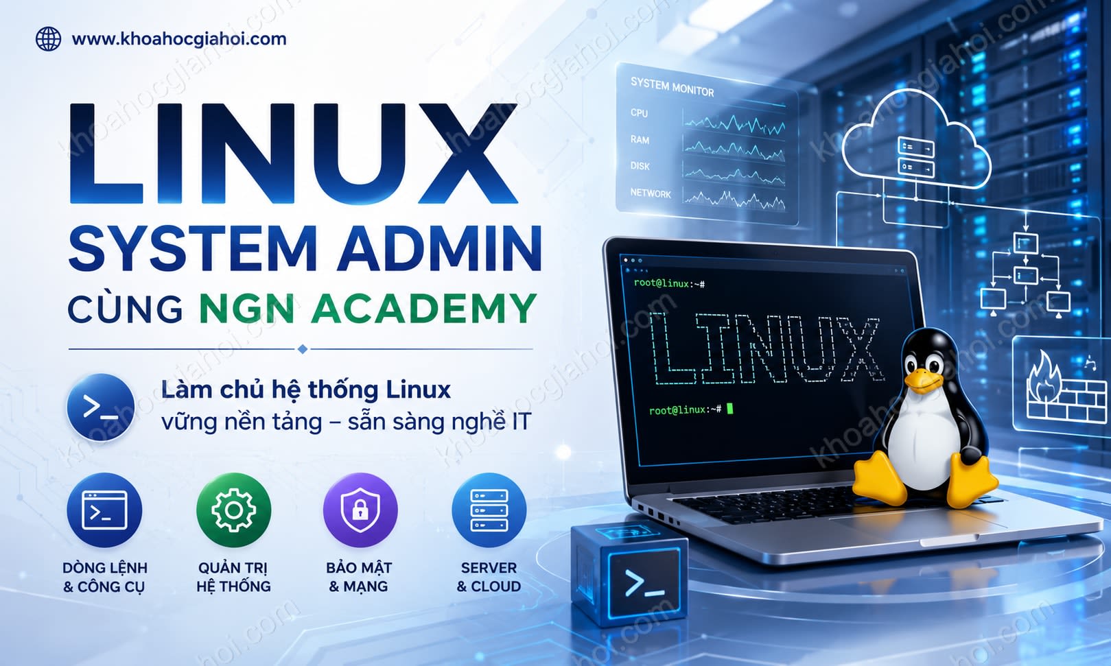 Khóa Học Linux System Administrator Cùng Ngn Networking Academy