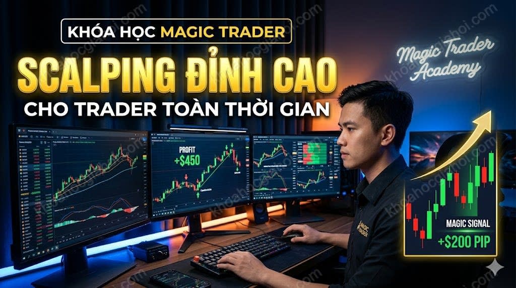 Khóa Học Magic Trader – Scalping Đỉnh Cao Cho Trader Toàn Thời Gian