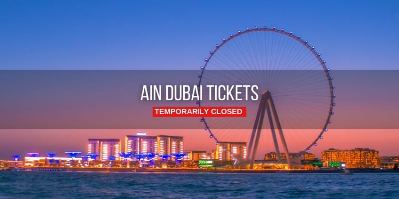 Ain Dubai Tickets