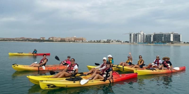 Kayaking in Dubai