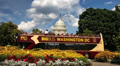 Washington DC Big Bus Hop On Hop Off Tours