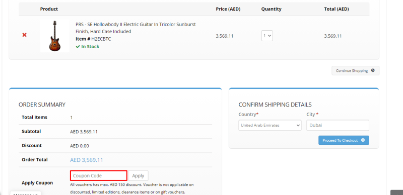 Redeem Melody House Gift Card