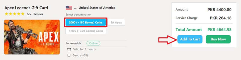 How to get Apex Legends Gift Cards