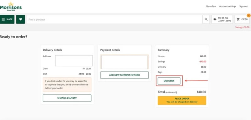 How to Redeem Morrisons Gift Card?