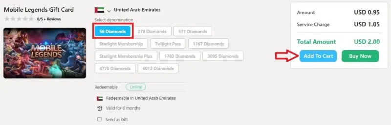 How to get Mobile Legends Gift Cards