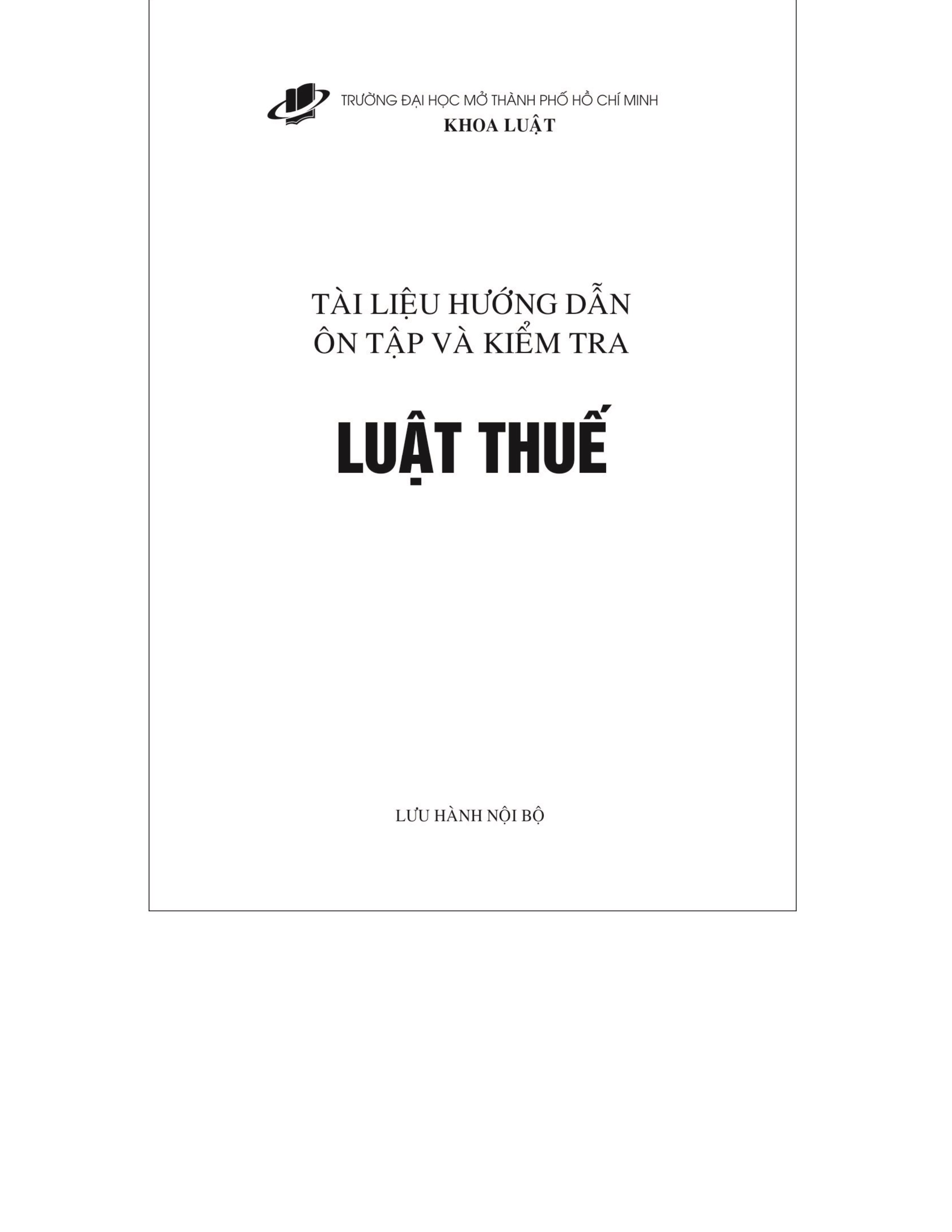 LUAT THUE