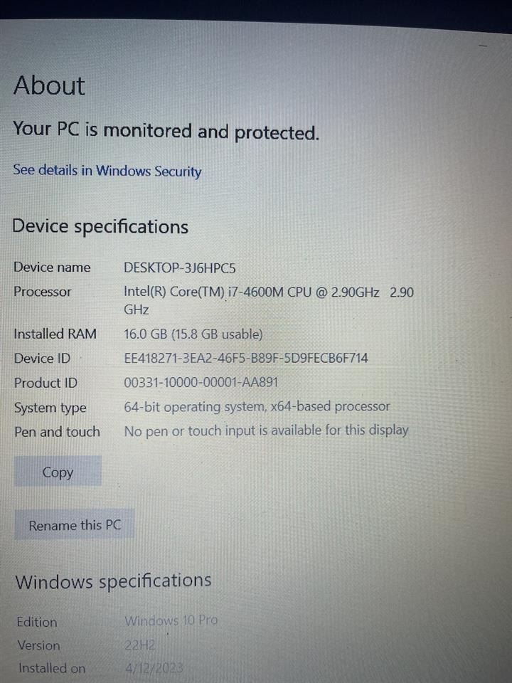 Laptop workstation hp Z book !!