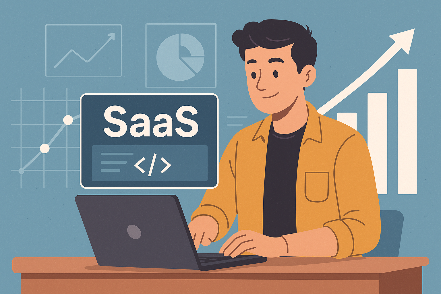 Emprendedores creando soluciones SaaS