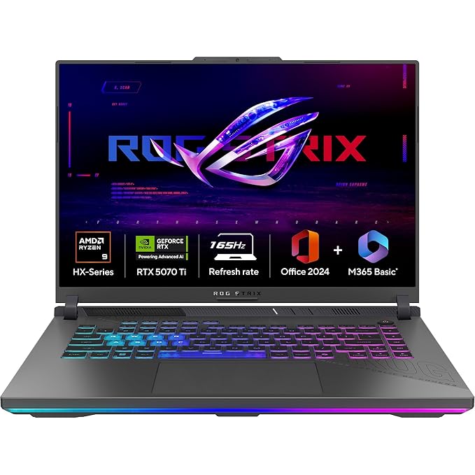 ASUS ROG Strix G16, AMD Ryzen 9 8940HX Gaming Laptop