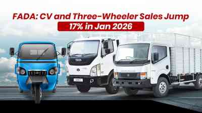 FADA: CV and Three-Wheeler Sales Jump 17% in Jan 2026