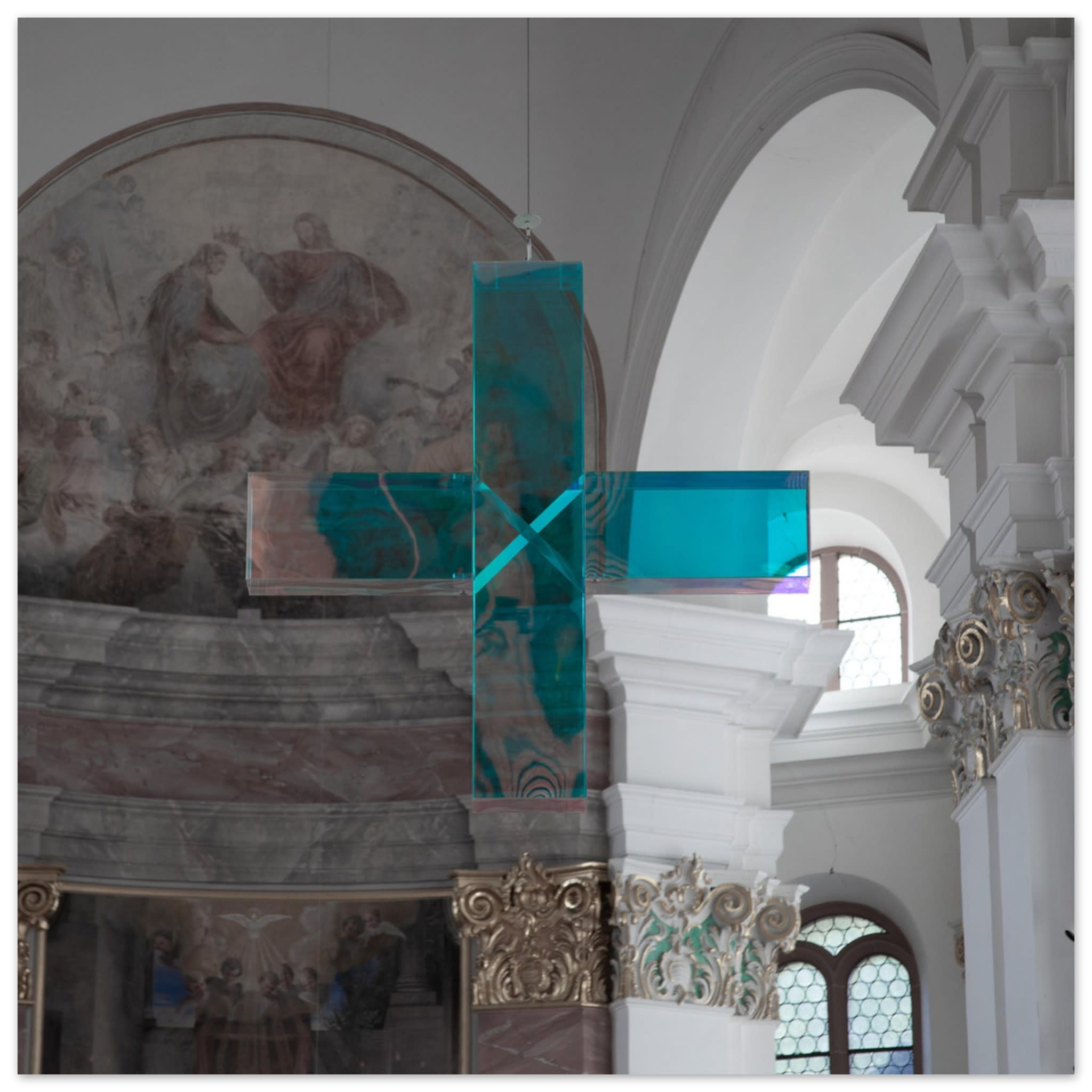 Crystal Cross in Heidelberg Church Photo Wall art dce94f99-2810-4c8f-a4ed-a6288795fa93