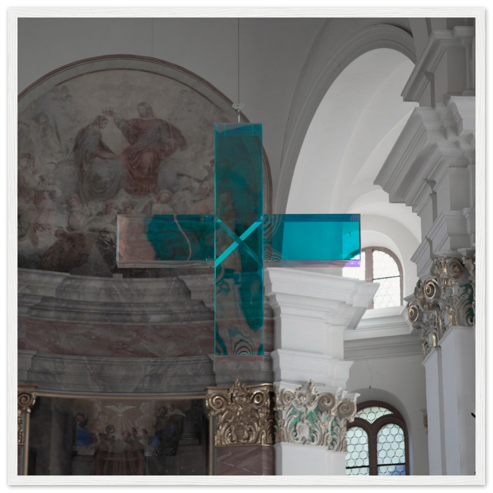 Crystal Cross in Heidelberg Church Photo Wall art 44ef7004-5155-499e-92be-981adbb1e18f