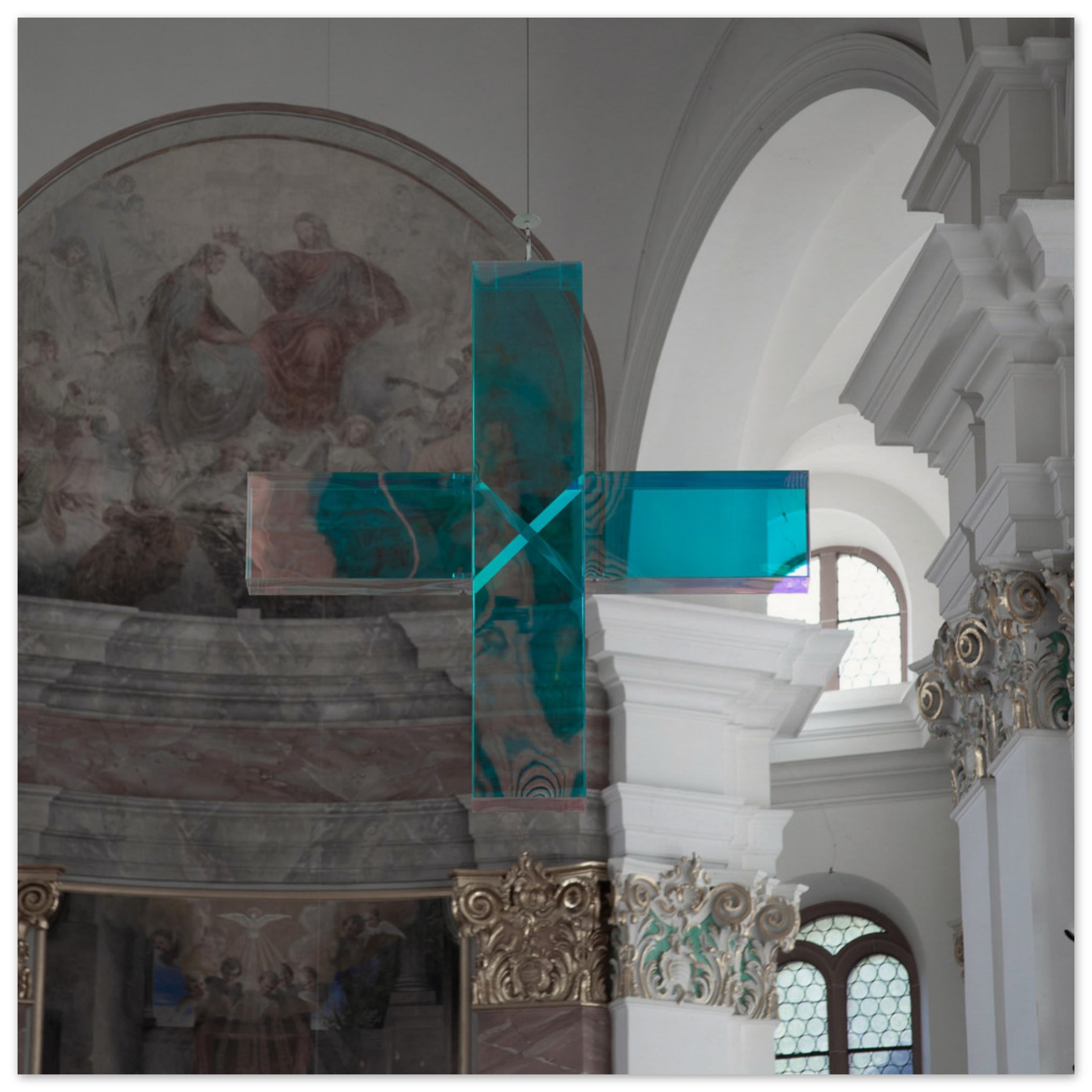 Crystal Cross in Heidelberg Church Photo Wall art d84a28bd-8901-489d-8817-5a7305e8a7b6