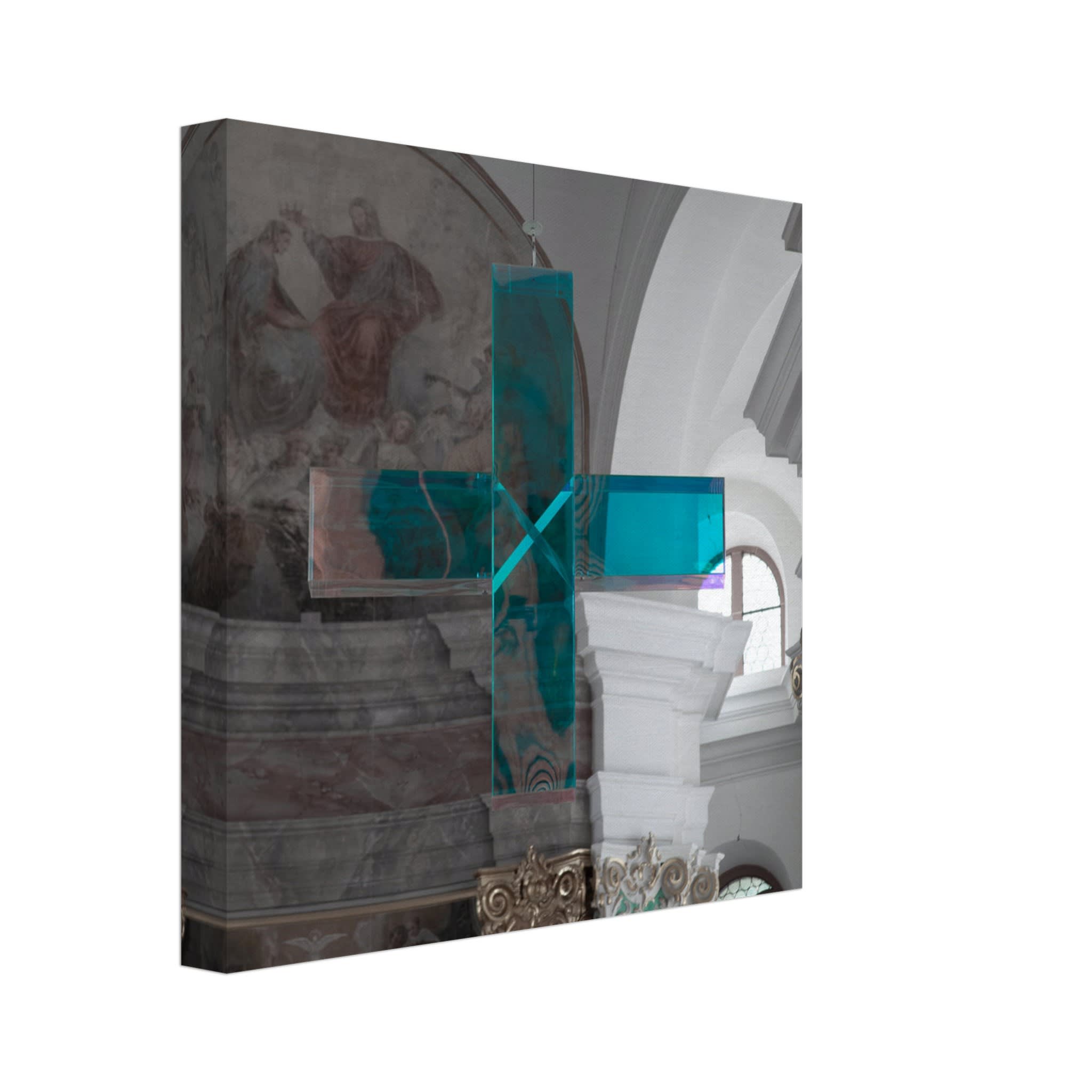 Crystal Cross in Heidelberg Church Photo Wall art ad601c80-1042-40f3-87bd-860b14976e1b
