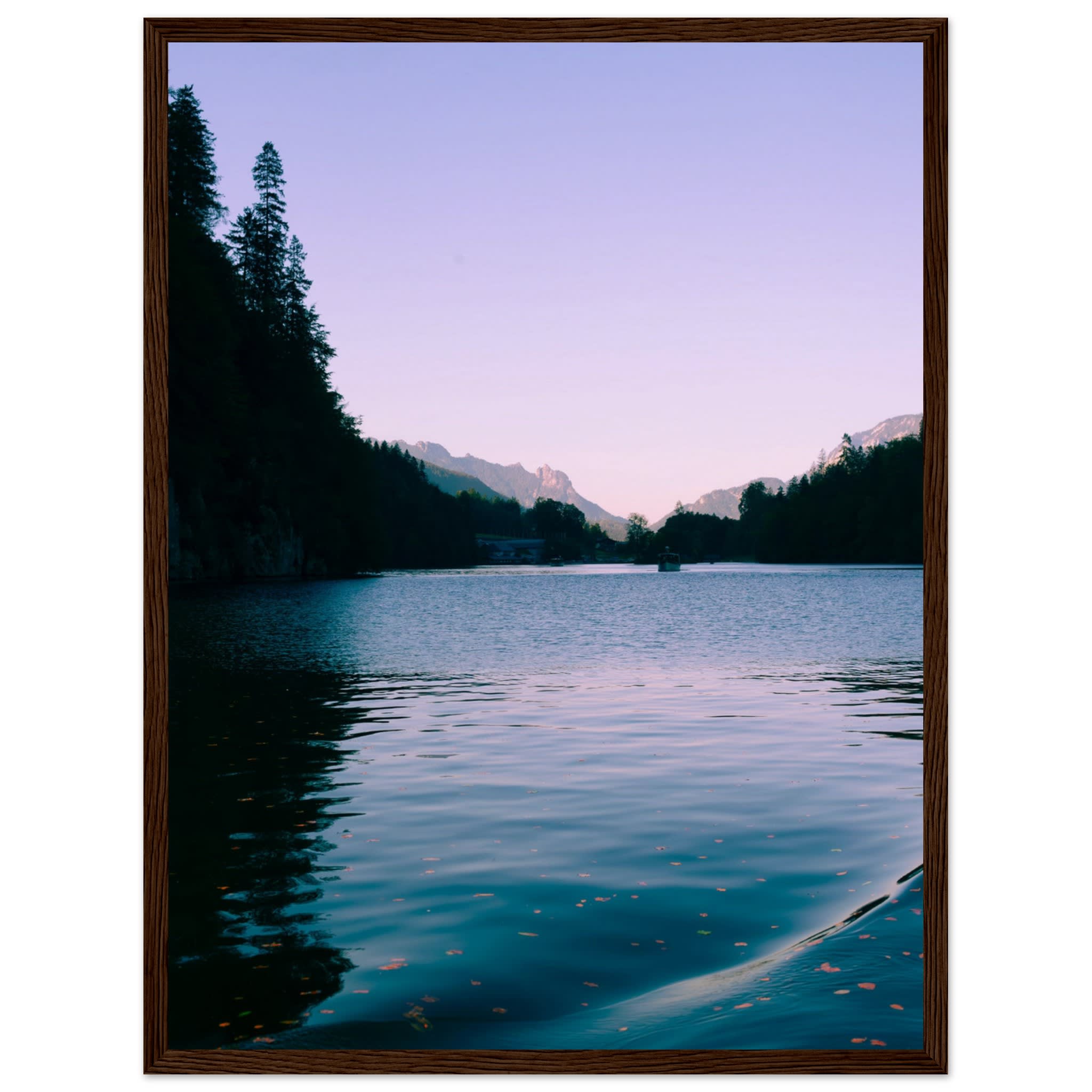 Serene Waters of Königssee At Dusk Photo Wall art a448b047-2eab-4dbd-862b-6a80ad88360c