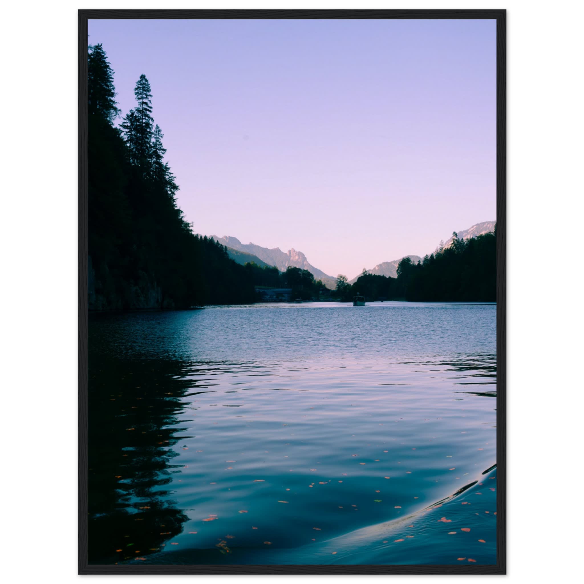 Serene Waters of Königssee At Dusk Photo Wall art 60777c66-51f9-482d-aab3-ddadf265391f