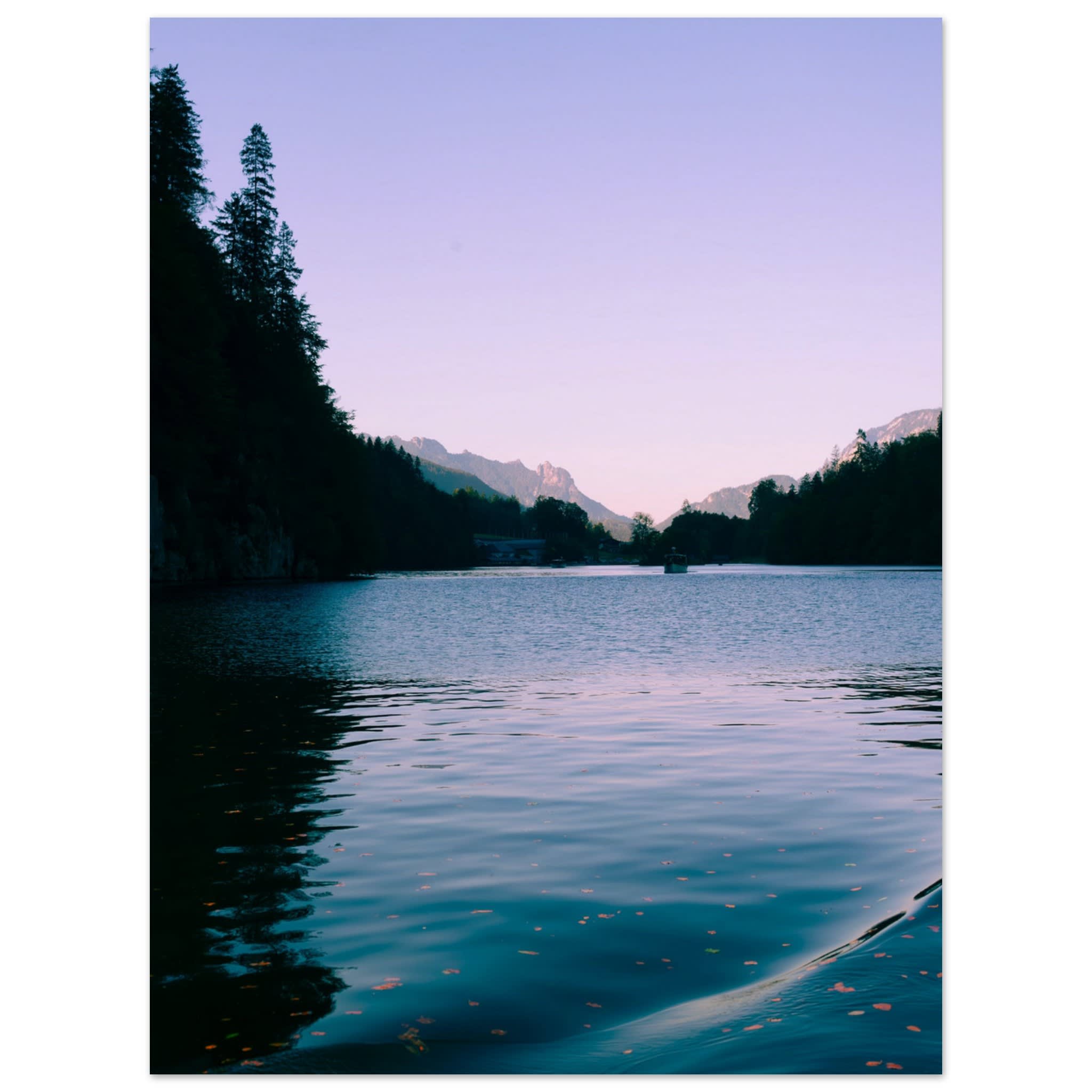 Serene Waters of Königssee At Dusk Photo Wall art bcd6a7c8-b66f-404e-b403-6d6a10bd0605