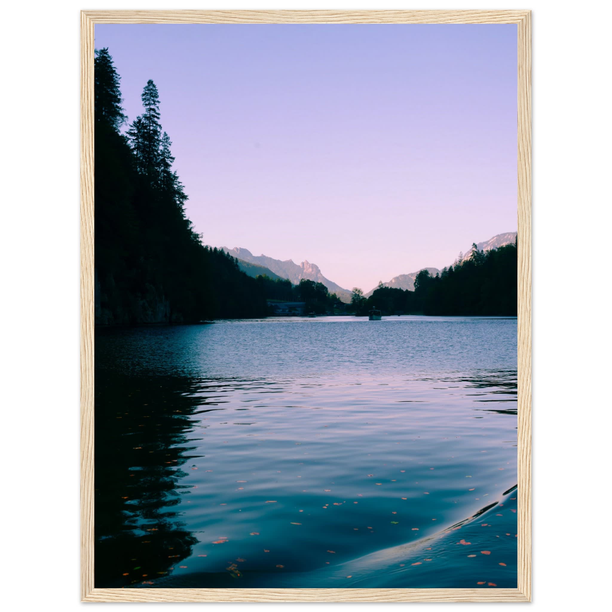 Serene Waters of Königssee At Dusk Photo Wall art 14301d40-8d2c-466d-9545-e2cc0a8036de