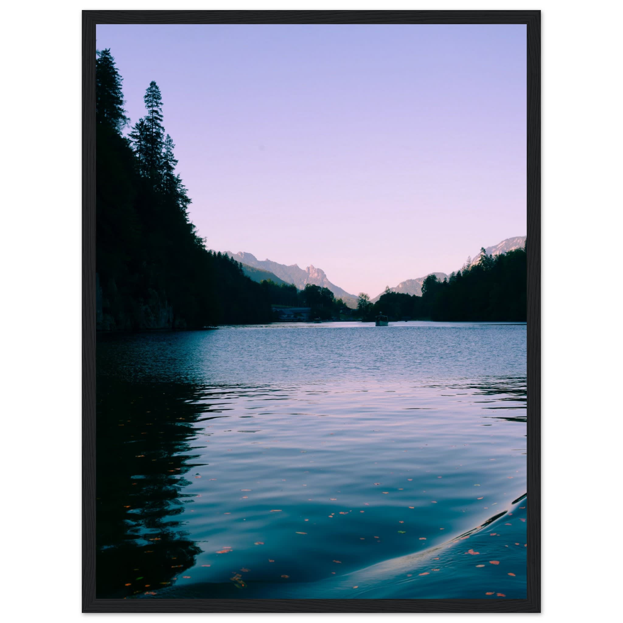 Serene Waters of Königssee At Dusk Photo Wall art 55ce5c4e-b13b-42eb-bc6b-5b884fcf8694