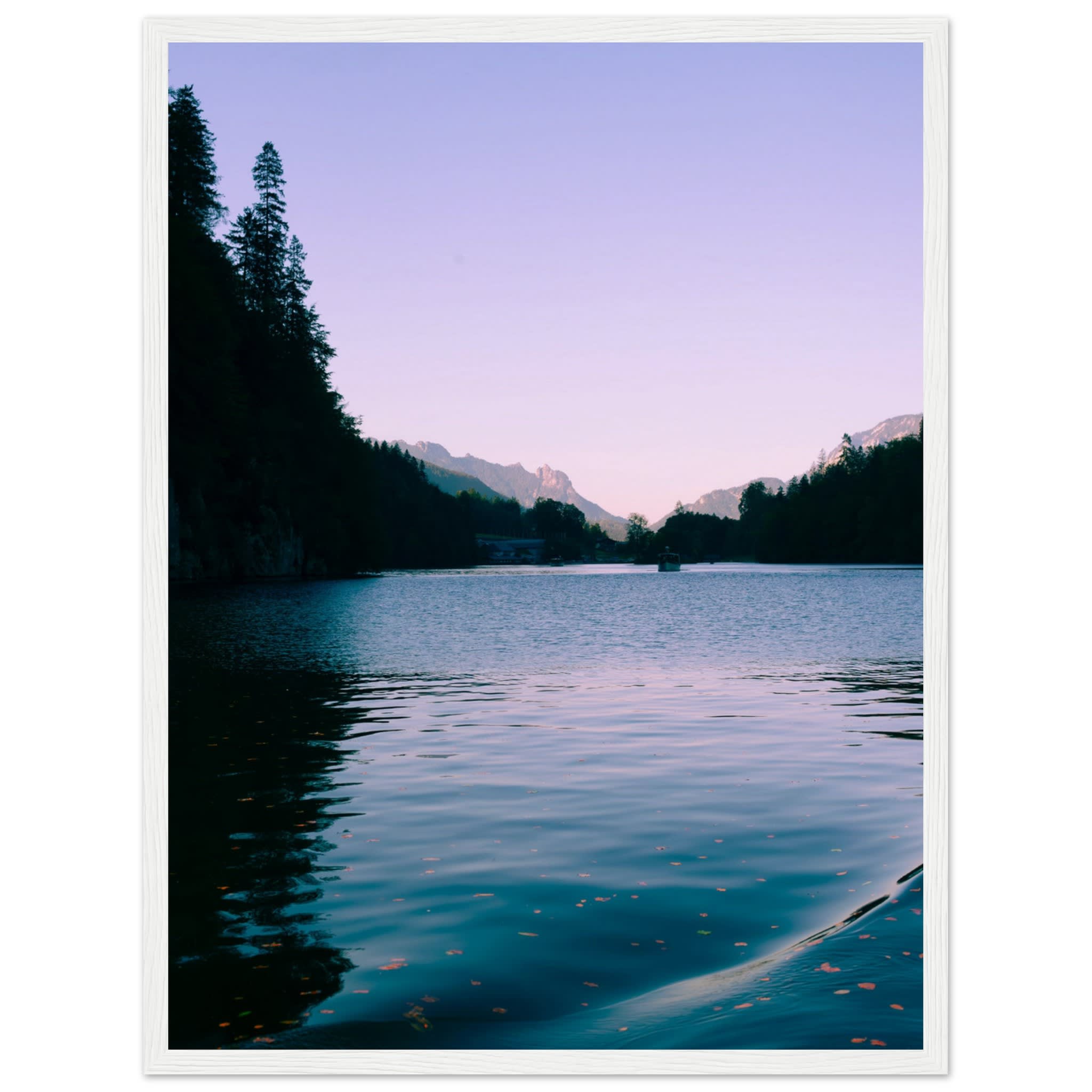 Serene Waters of Königssee At Dusk Photo Wall art 1ebcddd1-1a46-4535-8309-f2382997688c