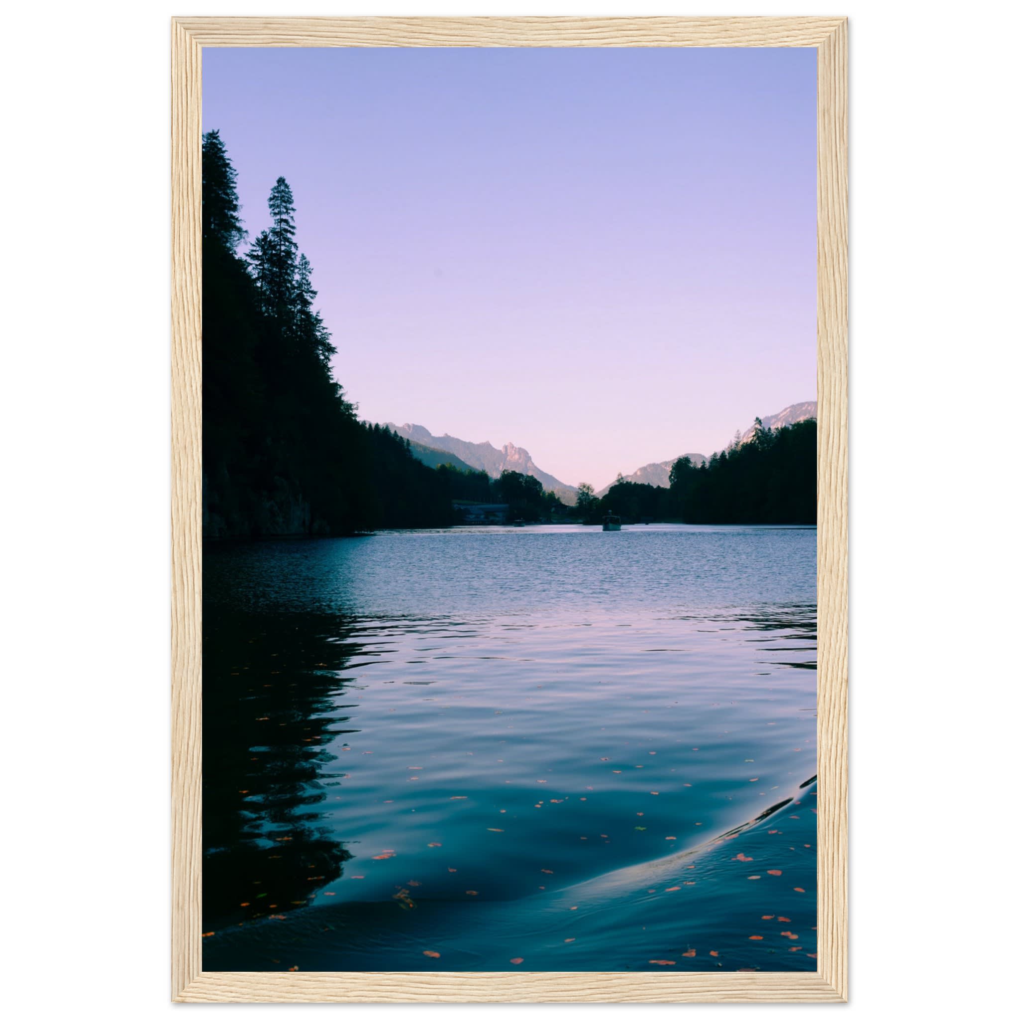 Serene Waters of Königssee At Dusk Photo Wall art 52d42b64-03cc-4e36-be28-33fd368b1193