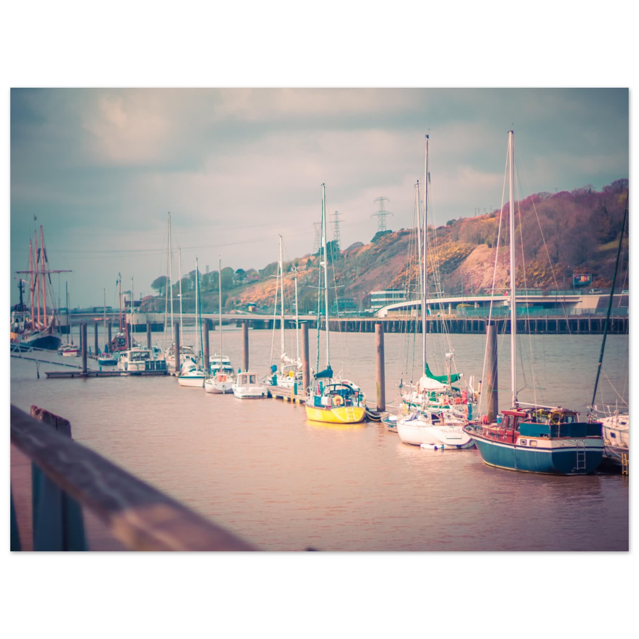 Boats in Waterford Ireland Photo Wall art bffd0b3d-5a87-4e23-875b-5f4768db1cb7