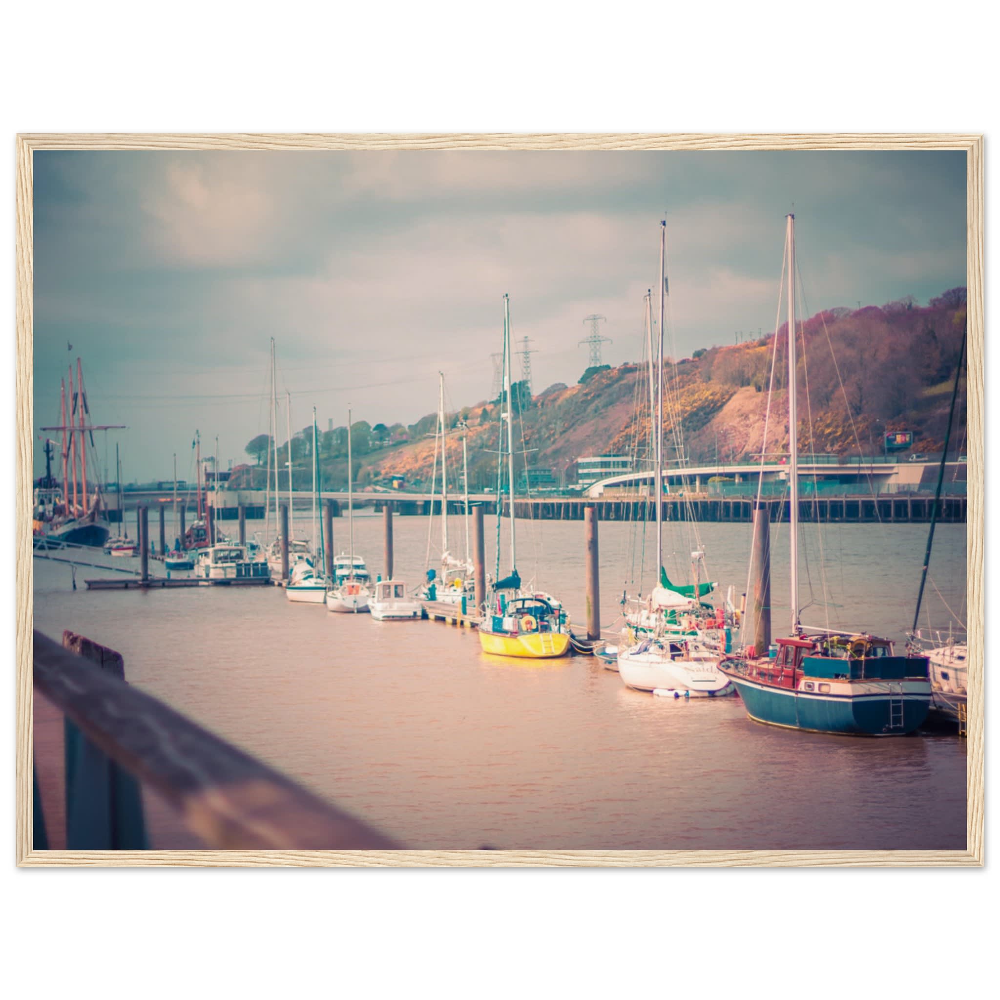 Boats in Waterford Ireland Photo Wall art acf269f1-f4ba-4cb8-9f32-b99a8647ee20