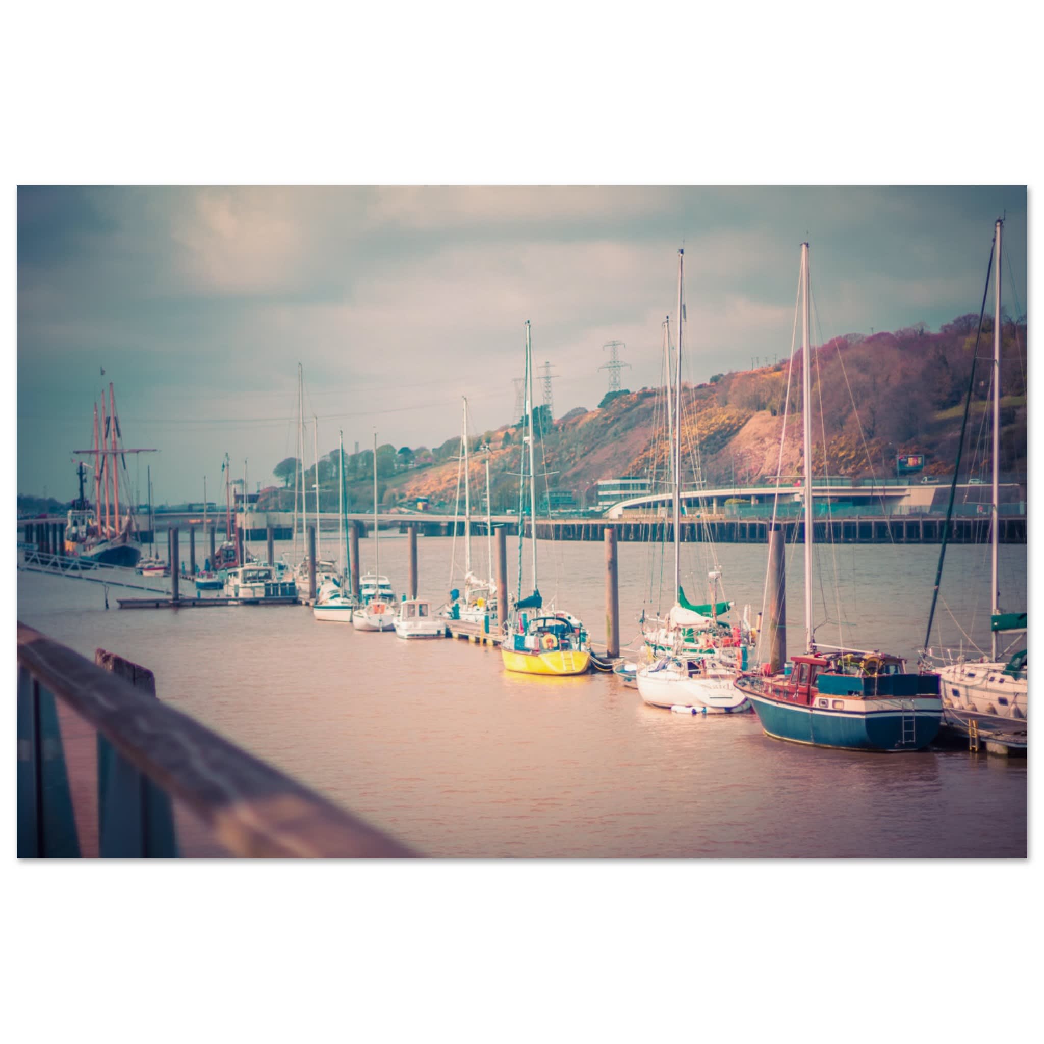 Boats in Waterford Ireland Photo Wall art 3d4fe505-8d6f-49e8-82fe-b725b63a92c0