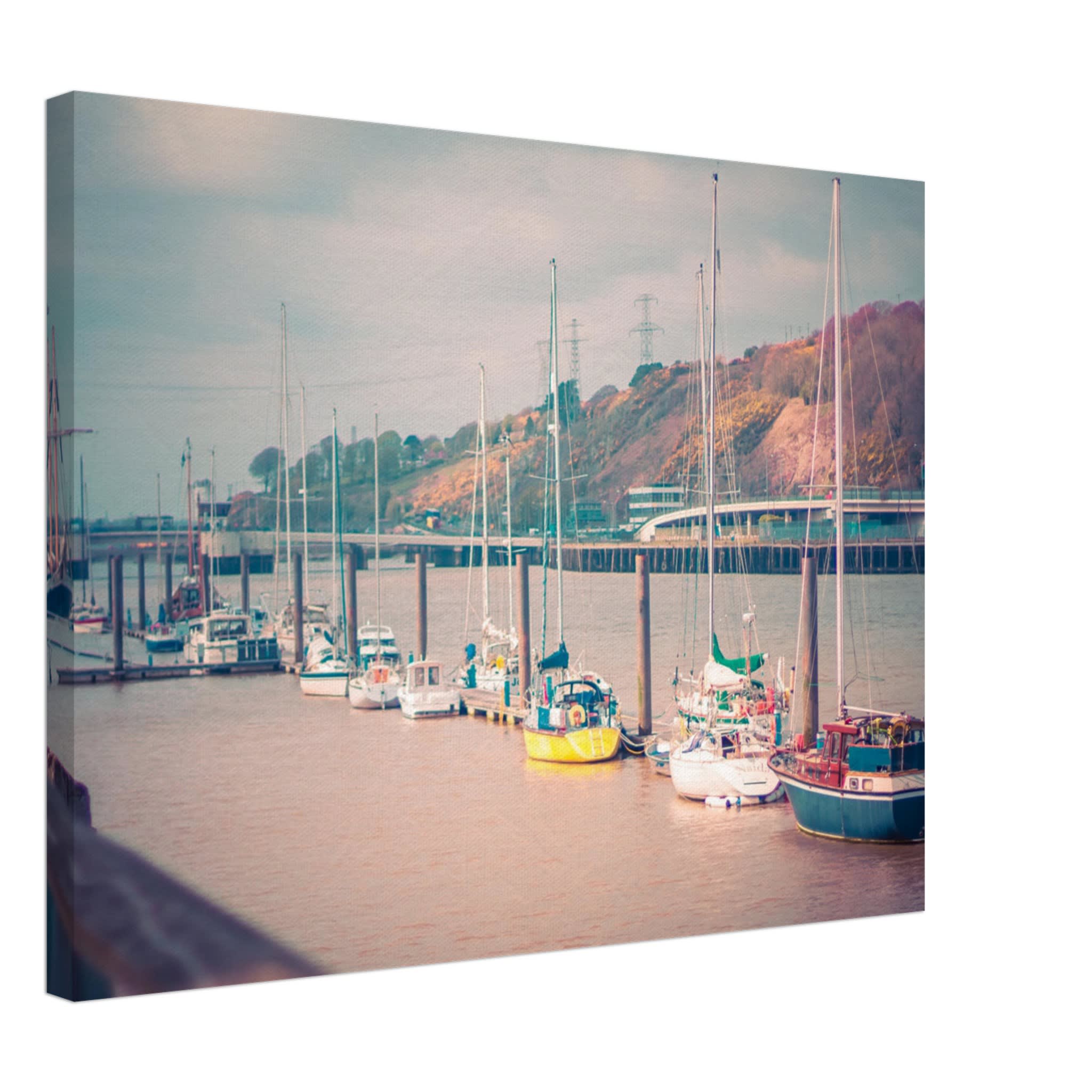 Boats in Waterford Ireland Photo Wall art ca7bcfae-a84a-4ede-995b-a6100d750b1c