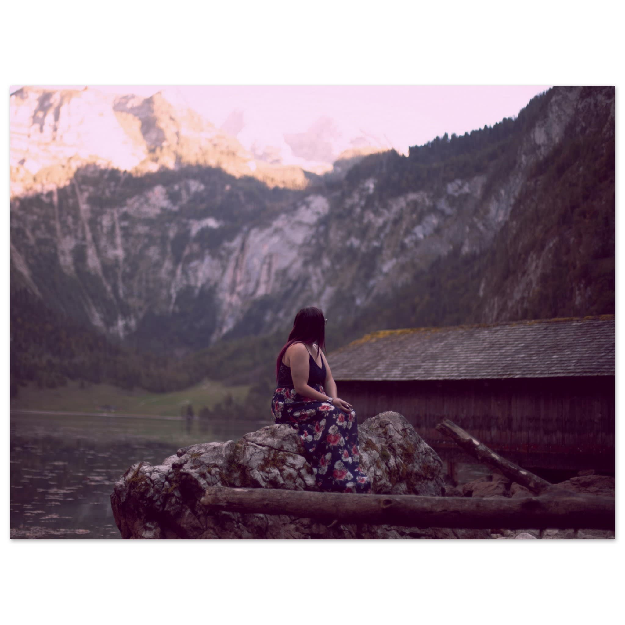 View at Obersee Photo Wall art d1b0fe38-1540-4ec6-b34f-54514473e01e
