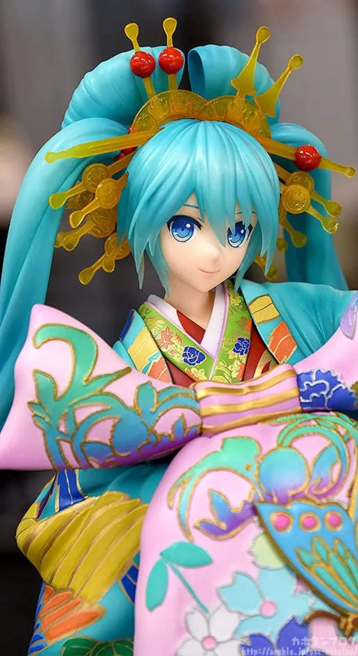 Hatsune Miku - 1/7 - Chokabuki Kuruwa Kotoba Awase Kagami Ver