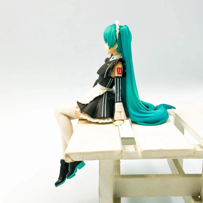 Hatsune Miku Noodle Stopper Figure Sporty Maid Ver