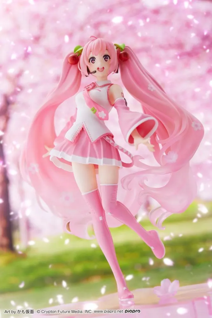 Taito Kuji Honpo Sakura Miku (Double Happy) - Hatsune Miku Sakura Cherry Blossom