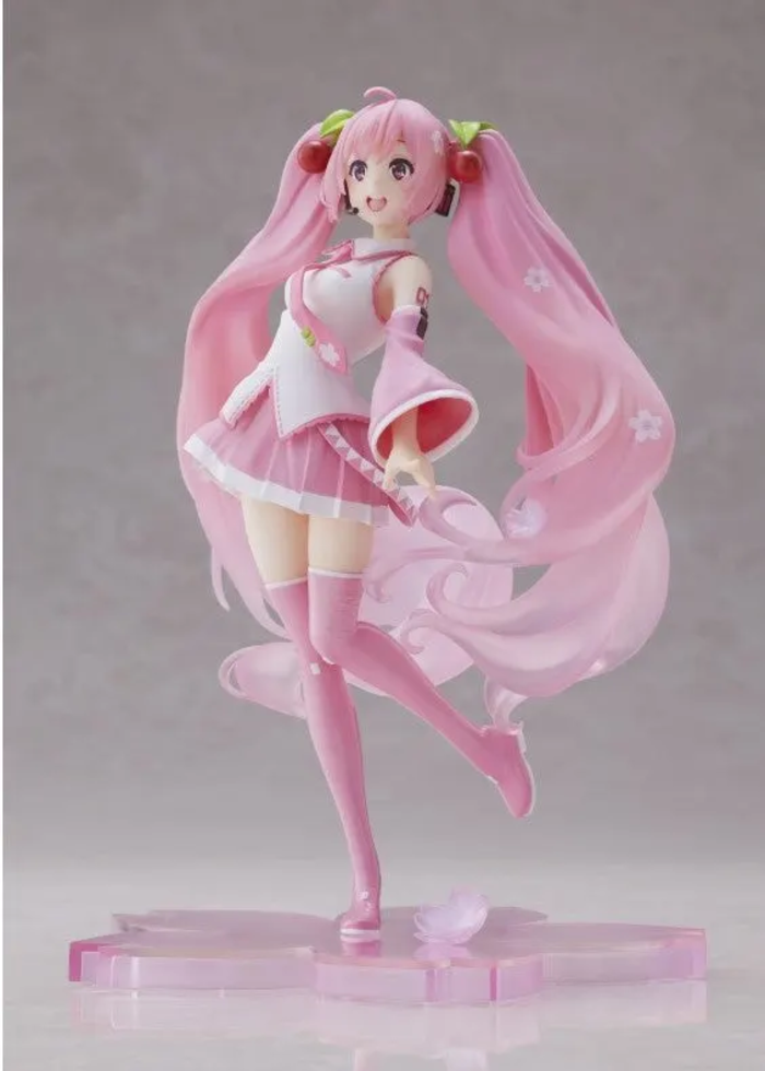 Taito Kuji Honpo Sakura Miku (Double Happy) - Hatsune Miku Sakura Cherry Blossom