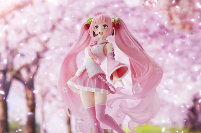 Taito Kuji Honpo Sakura Miku (Double Happy) - Hatsune Miku Sakura Cherry Blossom