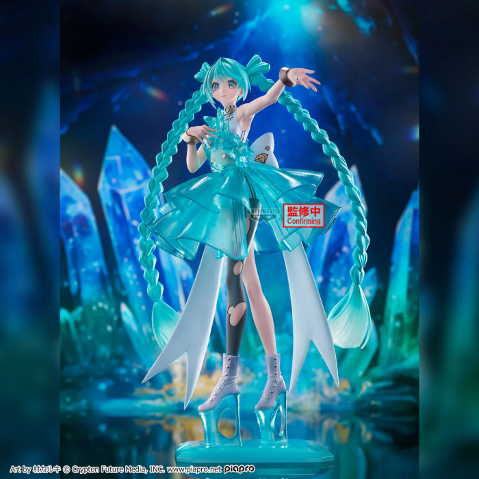 Hatsune Miku Banpresto Evolve Clearluxe Emerald Gem
