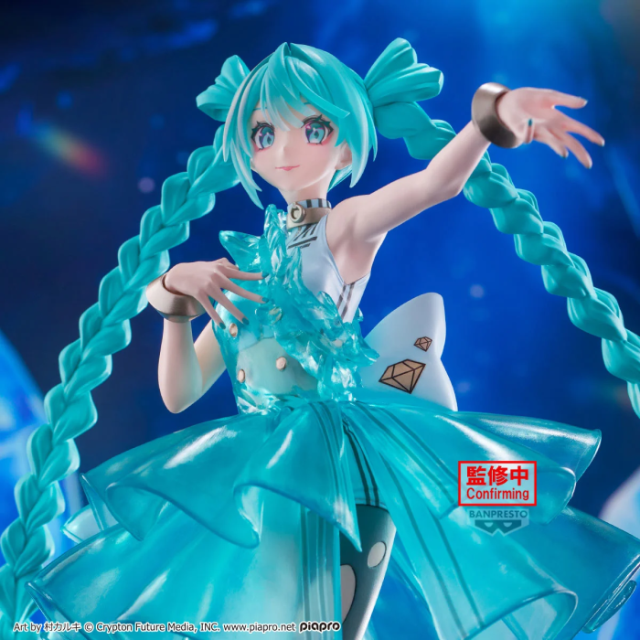 Hatsune Miku Banpresto Evolve Clearluxe Emerald Gem